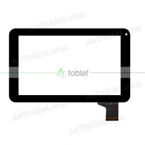 NJG090023AEG0B-V0 Digitizer Glass Touch Screen Replacement for 9 Inch MID Tablet PC