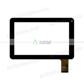 PB90A8497-R1 Digitizer Glass Touch Screen Replacement for 9 Inch MID Tablet PC