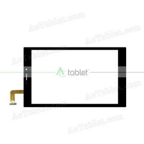 XCL-S80003A-FPC2.0 Digitizer Glass Touch Screen Replacement for 8 Inch MID Tablet PC