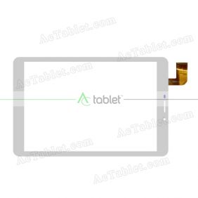 RS-TB801-V1.0 Digitizer Glass Touch Screen Replacement for 8 Inch MID Tablet PC