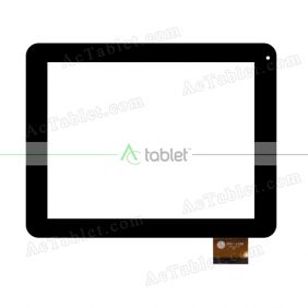 ZHC--123A Digitizer Glass Touch Screen Replacement for 8 Inch MID Tablet PC