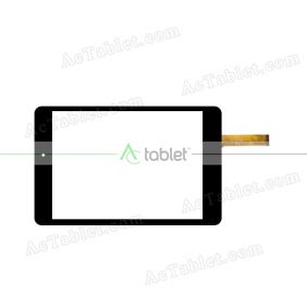 AT-C79103B 1408 KDX Digitizer Glass Touch Screen Replacement for 8 Inch MID Tablet PC
