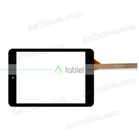 C19734A6-FPC776DR Digitizer Glass Touch Screen Replacement for 7.9 Inch MID Tablet PC