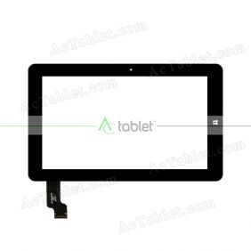 OLM-101A1230-PG VER.3 Digitizer Glass Touch Screen Replacement for 10.6 Inch MID Tablet PC