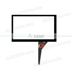 BR10031R-080 Digitizer Glass Touch Screen Replacement for 8 Inch MID Tablet PC