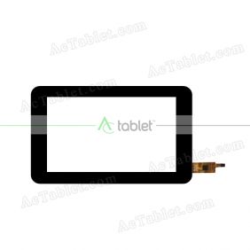 TCI07016WJJ-C-V2 Digitizer Glass Touch Screen Replacement for 7 Inch MID Tablet PC