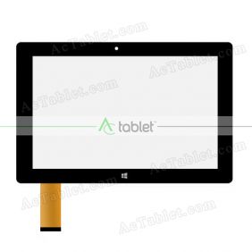 Digitizer Touch Screen Replacement for i.onik Global Tab W1051 Windows Quad Core 10.1 Inch Tablet PC