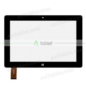 WJ829-FPC V1.0 Digitizer Glass Touch Screen Replacement for 10.1 Inch MID Tablet PC