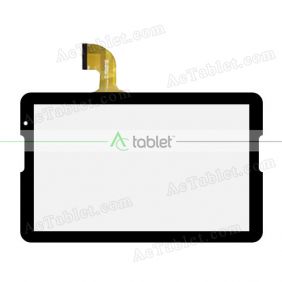 Digitizer Touch Screen Replacement for Storex eZee'Tab106Q10-M Quad Core 10.1 Inch Tablet PC