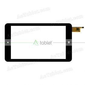 YDT-700G156A-V1.0 Digitizer Glass Touch Screen Replacement for 7 Inch MID Tablet PC