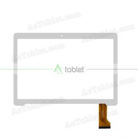 YLD-CEGA461-FPC-A0 Digitizer Glass Touch Screen Replacement for 10.1 Inch MID Tablet PC