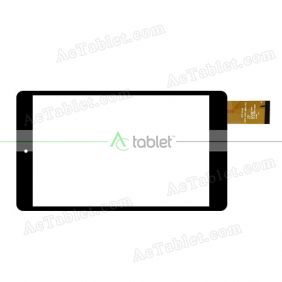 DXP2-0353-080A-FPC Digitizer Glass Touch Screen Replacement for 8 Inch MID Tablet PC