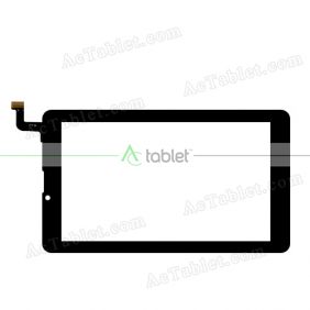 FYX DJ Digitizer Glass Touch Screen Replacement for 7 Inch MID Tablet PC