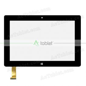 WJ907-FPC V3.0 Digitizer Glass Touch Screen Replacement for 10.1 Inch MID Tablet PC