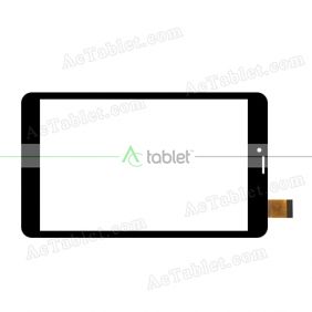 YJ390FPC-V1 Digitizer Glass Touch Screen Replacement for 8 Inch MID Tablet PC