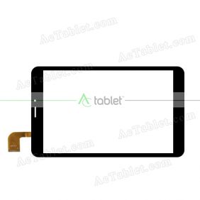 DS8P011B_V1 Digitizer Glass Touch Screen Replacement for 8 Inch MID Tablet PC