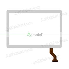 SQ-PGA1512W01-FPC-AO Digitizer Glass Touch Screen Replacement for 10.1 Inch MID Tablet PC