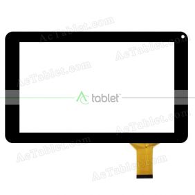 Replacement Digitizer Touch Screen for Polaroid P902B 9 Inch Tablet PC