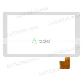YJ247/248FPC-V0 Digitizer Glass Touch Screen Replacement for 10.1 Inch MID Tablet PC