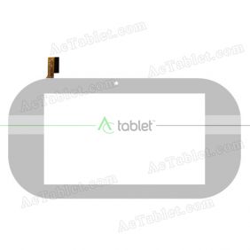 MJK-0534-V2 Digitizer Glass Touch Screen Replacement for 7 Inch MID Tablet PC