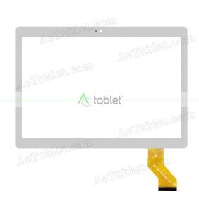 YLD-CEGA442-FPC-AO Digitizer Glass Touch Screen Replacement for 10.1 Inch MID Tablet PC