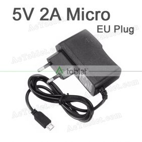 Universal EU Plug 5V 2A Micro USB Wall Charger Adapter Power Supply for Android Tablet PC