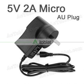 Universal AU Plug 5V 2A Micro USB Wall Charger Adapter Power Supply for Android Tablet PC