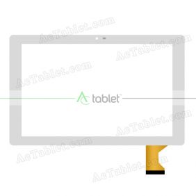 Digitizer Glass Touch Screen Replacement for Insignia Flex NS-P16AT10 Quad Core 10.1 Inch Tablet PC