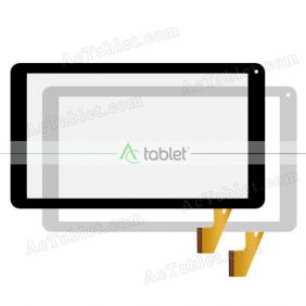 Digitizer Touch Screen Replacement for ProTab PTBT60M10BLK Quad Core 10.1 Inch Tablet PC