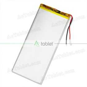 Universal Replacement 4000mAh Li-Battery for 10.1 Inch Android Tablet PC 3.7V