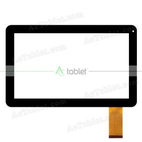 Digitizer Touch Screen Replacement for Linsay F-10XHD Quad Core 10.1 Inch Tablet PC