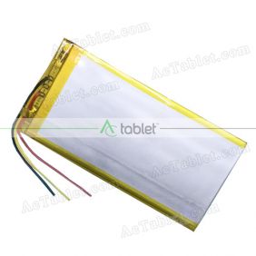 Replacement 3000mAh Battery for PBS KIDS PBSKD12 Quad Core 7 Inch Tablet PC