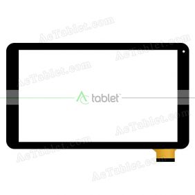 WJ991-FPC-V2.0 Digitizer Glass Touch Screen Replacement for 10.1 Inch MID Tablet PC