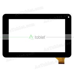 ZP9156-7 Ver.00 Digitizer Glass Touch Screen Replacement for 7 Inch Tablet PC