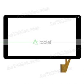 XLD1013FPC-VO Digitizer Glass Touch Screen Replacement for 10.1 Inch MID Tablet PC