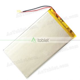 Replacement Battery for Hipstreet 10.1\" Phoenix Quad Core HS-10DTB12-16GB Tablet PC 3.7V