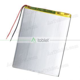 Replacement 6400mAh Battery for Tivax MiTraveler 10Q-8 10Q8 Quad Core 10.1 Inch 10 Tablet PC
