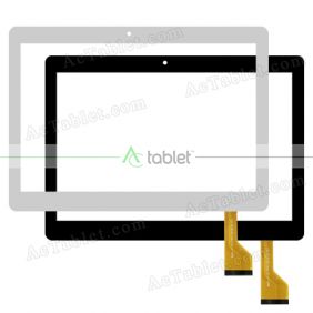 MJK-0690-FPC Digitizer Glass Touch Screen Replacement for 10.1 Inch MID Tablet PC