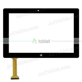 Digitizer Glass Touch Screen Replacement for iView i1040QW Quad Core Windows 10.1 Inch Tablet PC