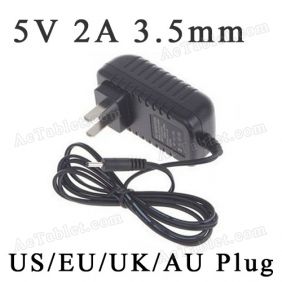 5V 2A Power Supply Adapter Charger for Ainol Novo 7 Crystal 2 Tablet PC