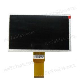 Replacement LCD Screen for Sanei N77 (Ampe A76) Fashion AllWinner A13 Tablet PC 7 Inch