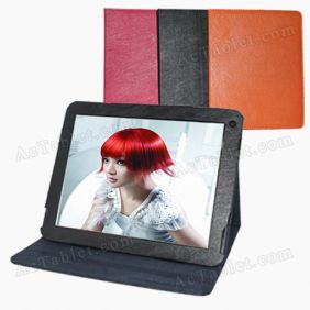 Leather Case Cover for Aoson M33 Quad Core Tablet PC 9.7 Inch