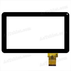 LHJ0206 FPC V01 Digitizer Glass Touch Screen Replacement for 9 Inch MID Tablet PC