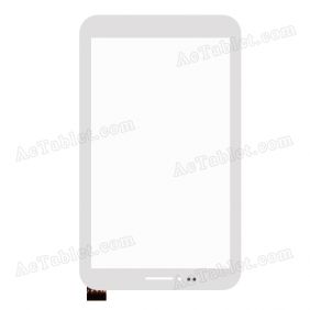 TPC1252 VER1.0 Digitizer Glass Touch Screen Replacement for 7 Inch MID Tablet PC