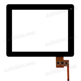 TOPSUN_M97A_A1 XC-2696 Digitizer Glass Touch Screen Replacement for 9.7 Inch MID Tablet PC