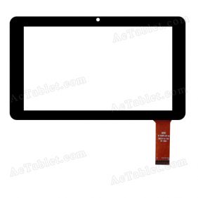 QSD E-C07139-01 Digitizer Glass Touch Screen Replacement for 7 Inch MID Tablet PC