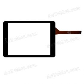 C197134A1 FPC729DR-02 Digitizer Glass Touch Screen Replacement for 7.9 Inch MID Tablet PC