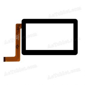 YTG-C70034-F2 V1.2 Digitizer Glass Touch Screen Replacement for 7 Inch MID Tablet PC