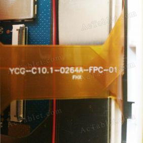 YCG-C10.1-0264A-FPC-01 Digitizer Glass Touch Screen Replacement for 10.1 Inch MID Tablet PC