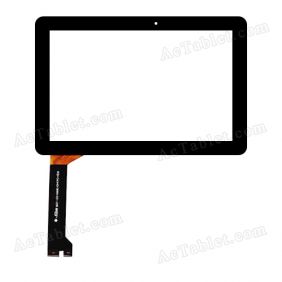 MCF-101-0990-01-FPC-V3.0 Digitizer Glass Touch Screen Replacement for 10.1 Inch MID Tablet PC